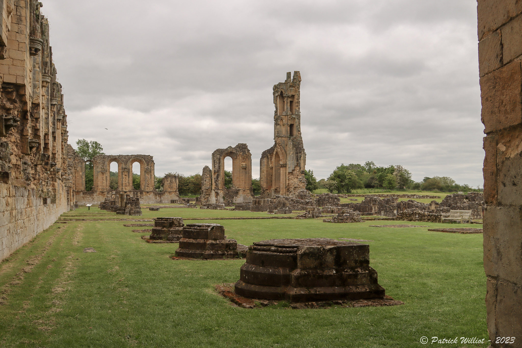 Byland Abbey, North York Moors National Park
